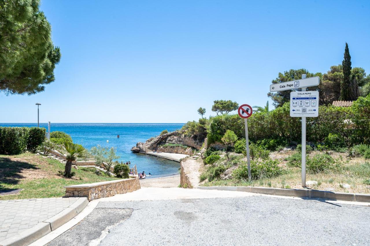 Hauzify I Apartament Cala Pepo L'Ametlla de Mar Bagian luar foto